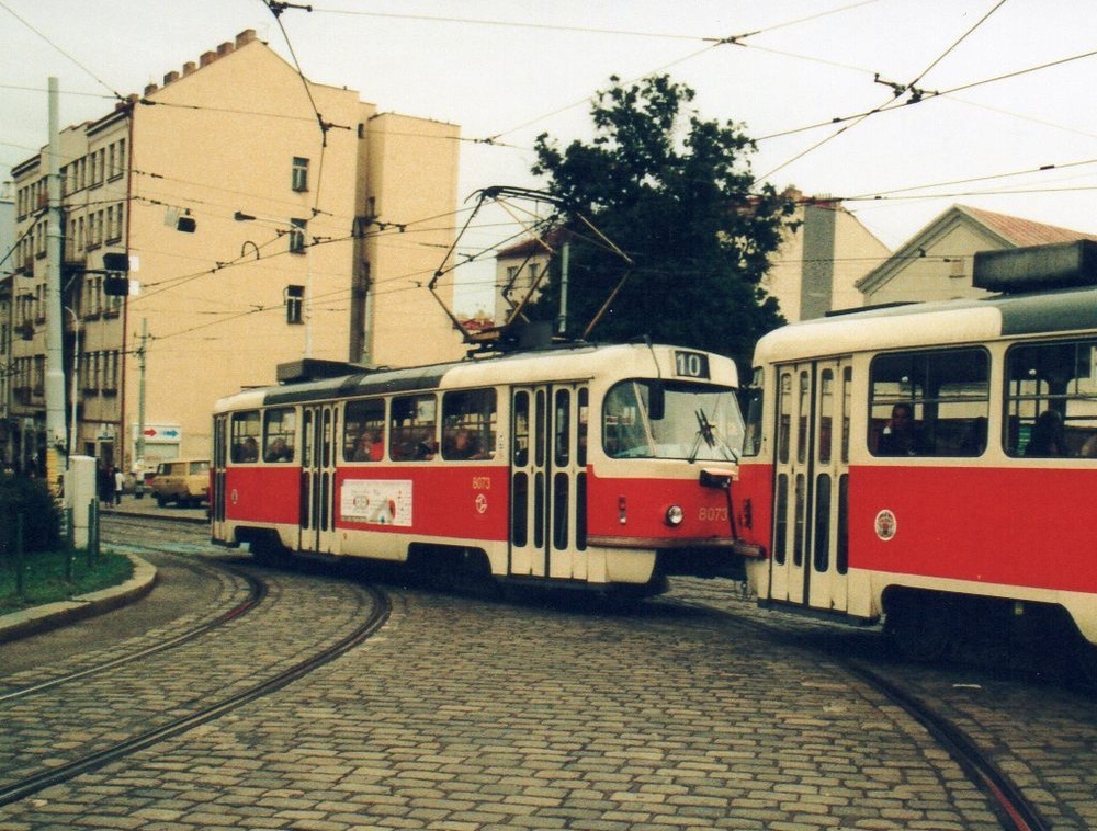Прага, Tatra T3M № 8073