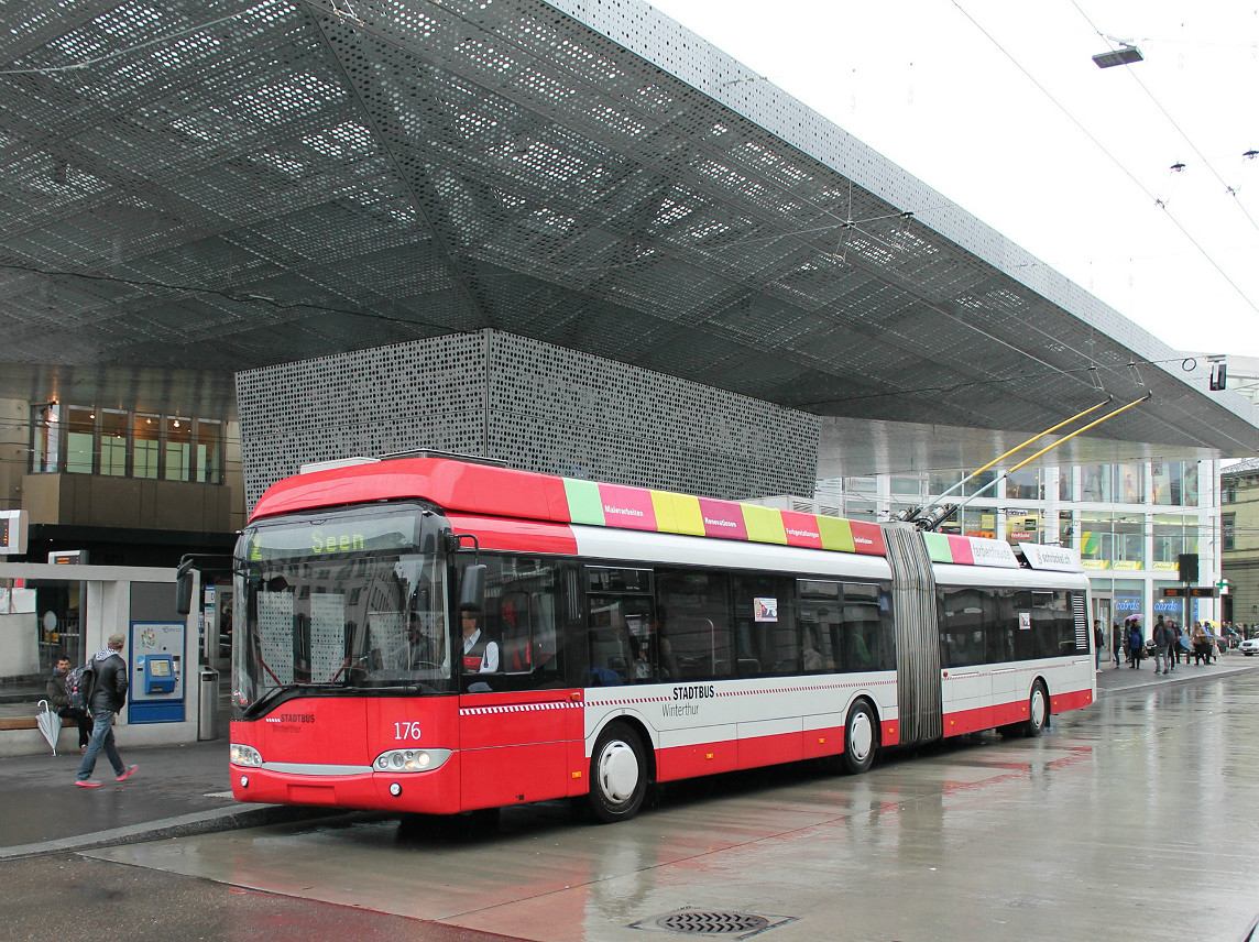 Винтертур, Solaris Trollino II 18 AC № 176