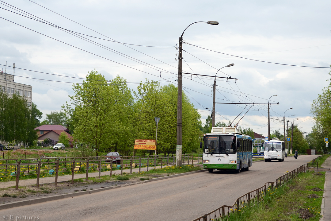 Tver, LiAZ-5280 č. 4; Tver — Trolleybus lines: Moskovskiy district (Yuzhniy Microdistrict)