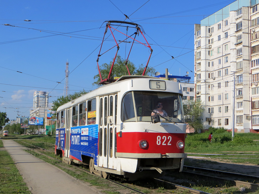 Самара, Tatra T3SU № 822