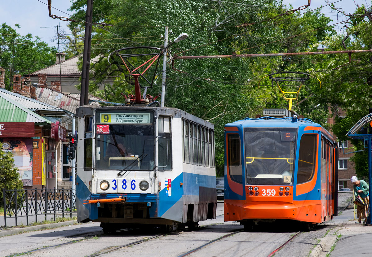 Таганрог, 71-617 № 386; Таганрог, 71-623-02 № 359