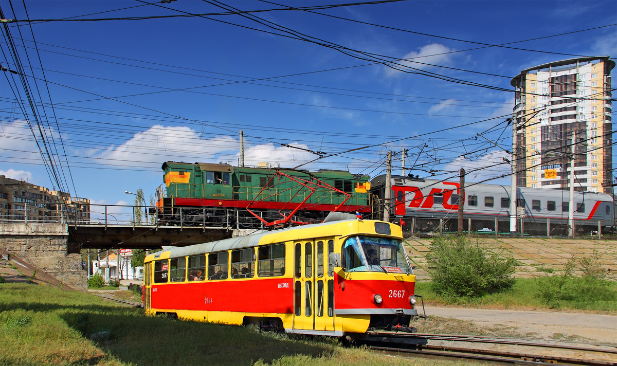 Volgograd, Tatra T3SU (2-door) č. 2667