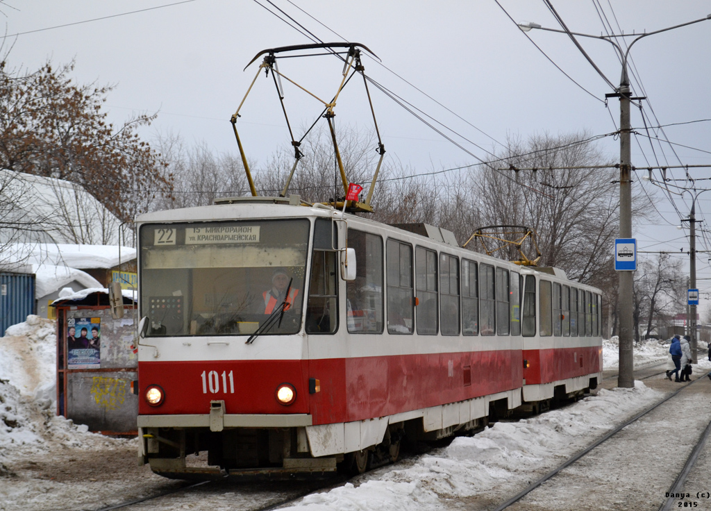 Самара, Tatra T6B5SU № 1011