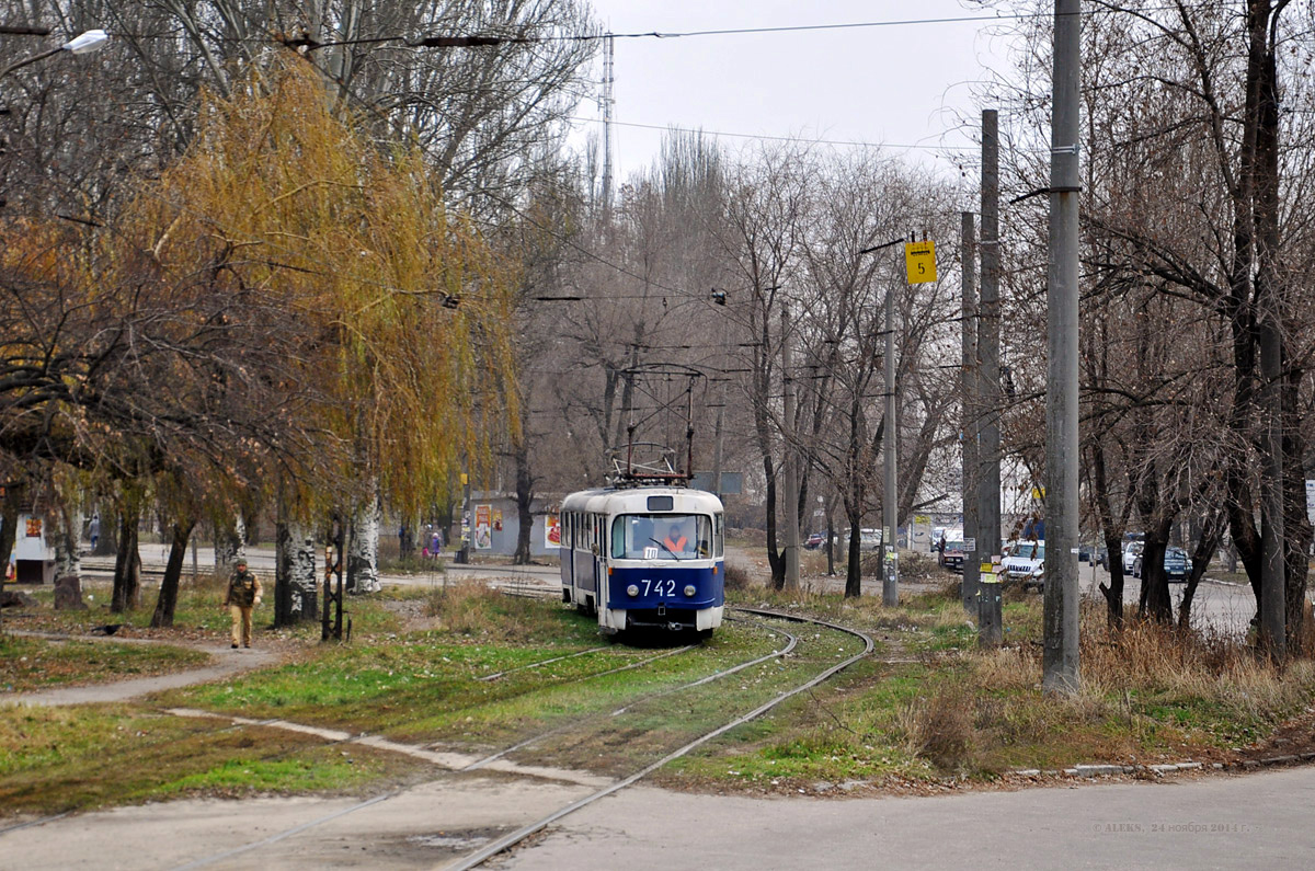Запорожье, Tatra T3SU № 742