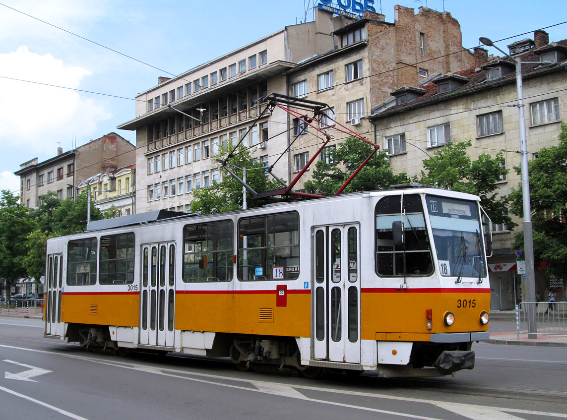 София, Tatra T6A2B № 3015
