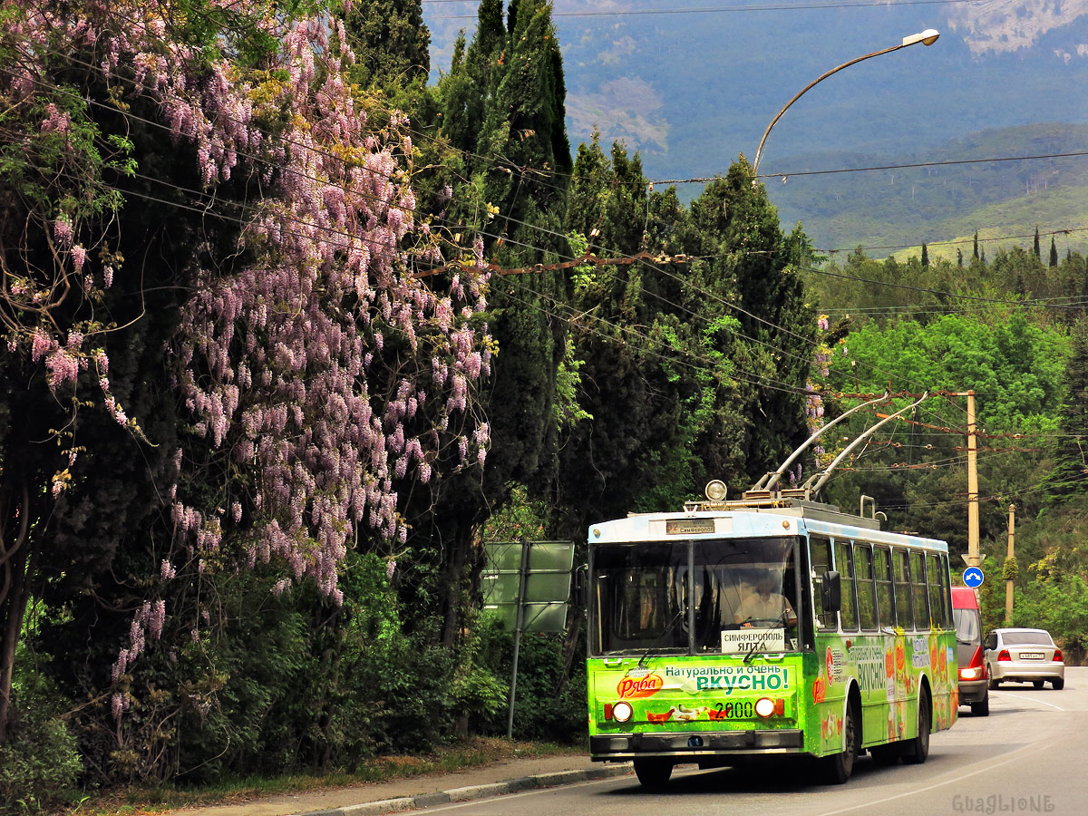 Крымский троллейбус, Škoda 14Tr02/6 № 2000