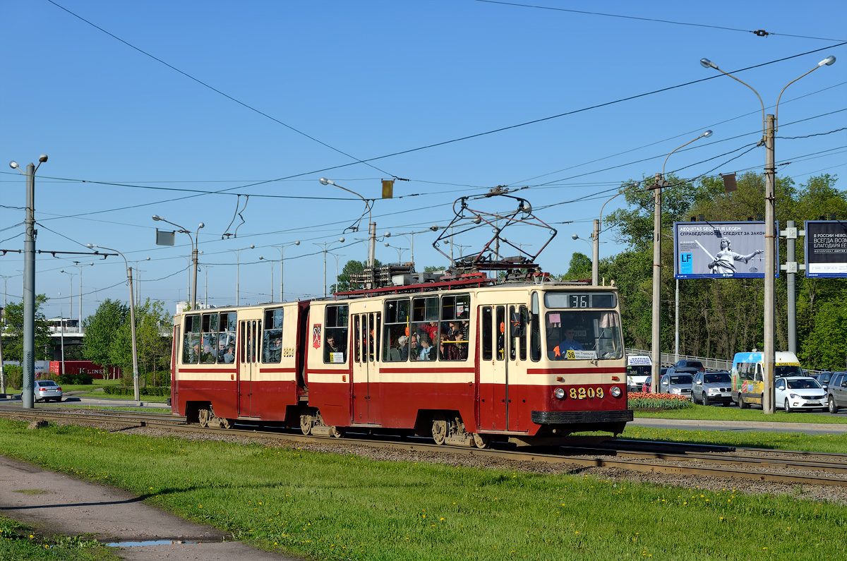 Санкт-Петербург, ЛВС-86К № 8209