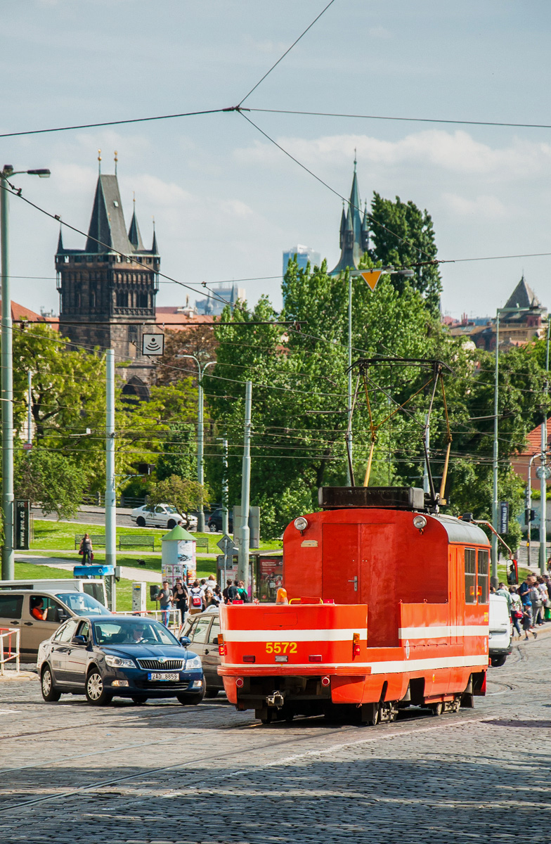 Прага, Tatra T3M № 5572