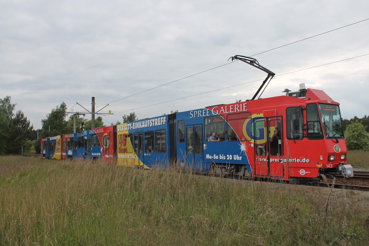 Котбус, Tatra KTNF6 № 143; Котбус, Tatra KTNF6 № 137