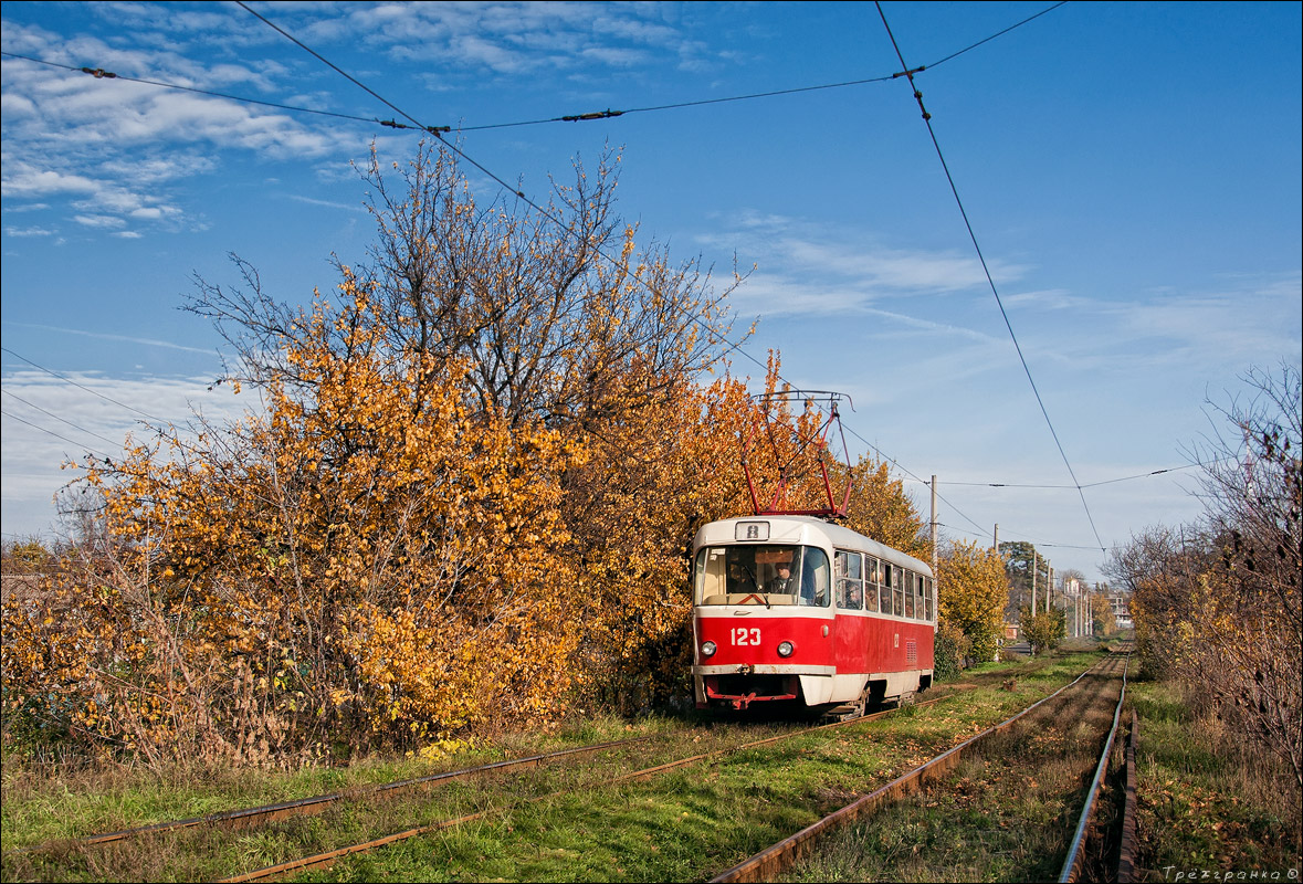 Донецк, Tatra T3SU № 123