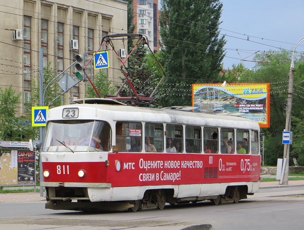 Самара, Tatra T3SU № 811