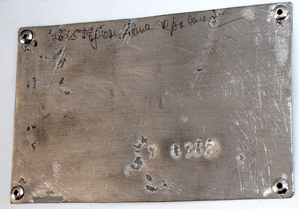 Челябинск, ЗиУ-682 КР Иваново № 1111; Челябинск — Заводские таблички