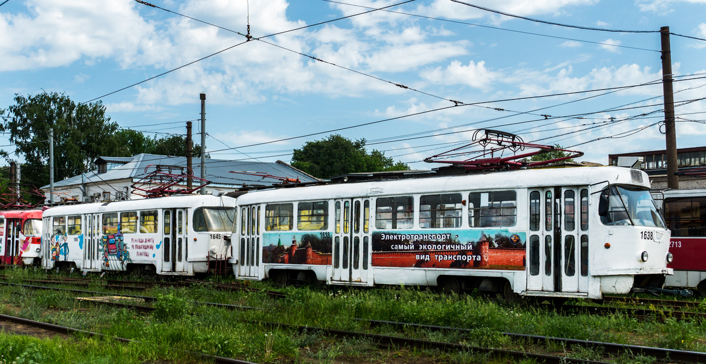 Нижний Новгород, Tatra T3SU № 1645; Нижний Новгород, Tatra T3SU № 1638