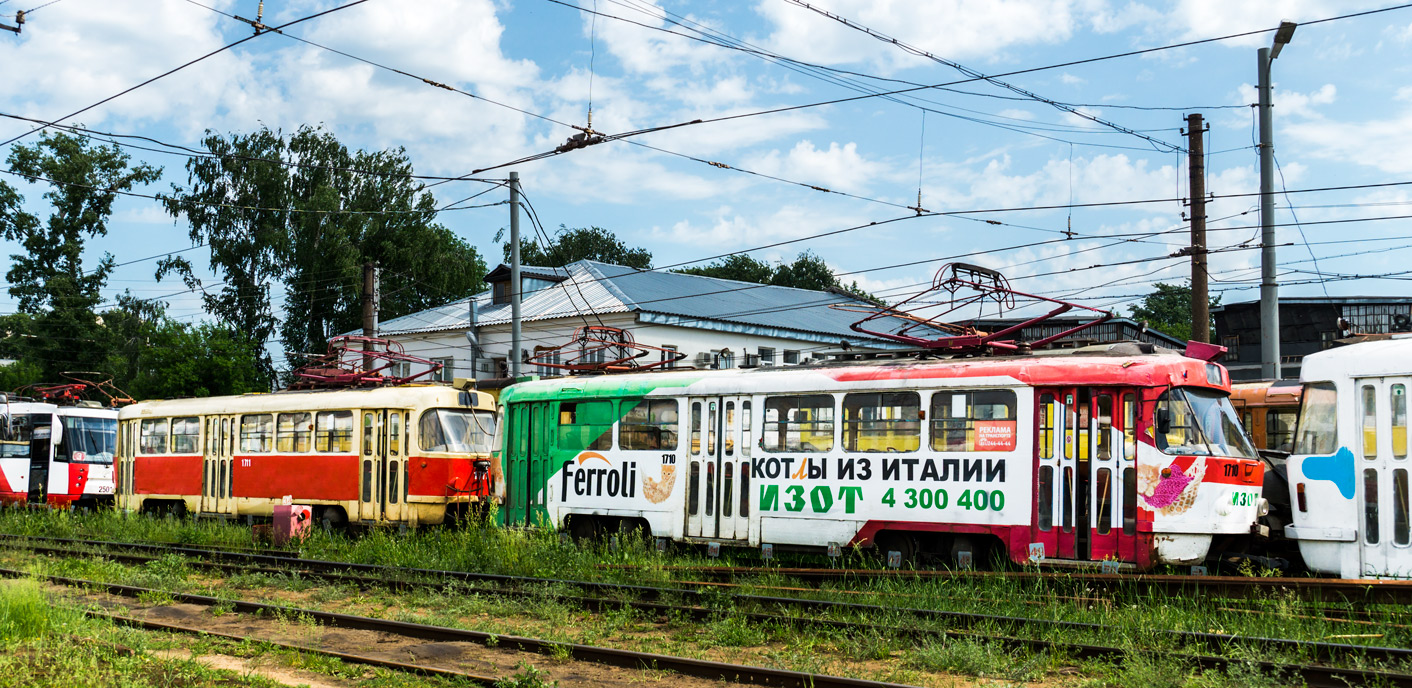 Нижний Новгород, Tatra T3SU № 1711; Нижний Новгород, Tatra T3SU № 1710