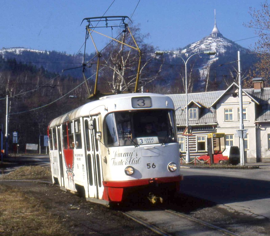 Либерец ― Яблонец-над-Нисой, Tatra T3SU № 56