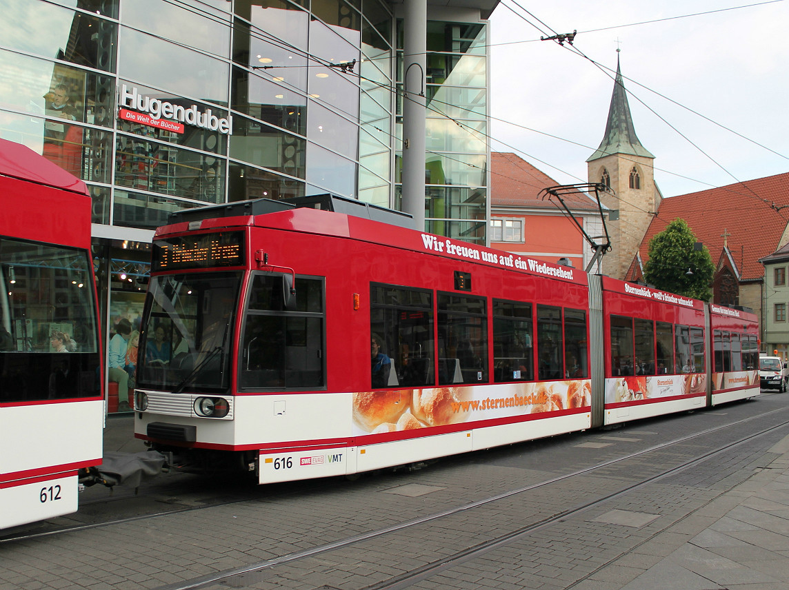 Эрфурт, Duewag MGT6DE № 616