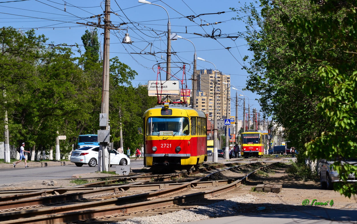 Волгоград, Tatra T3SU № 2721 Волгоград, Tatra T3SU № 2721