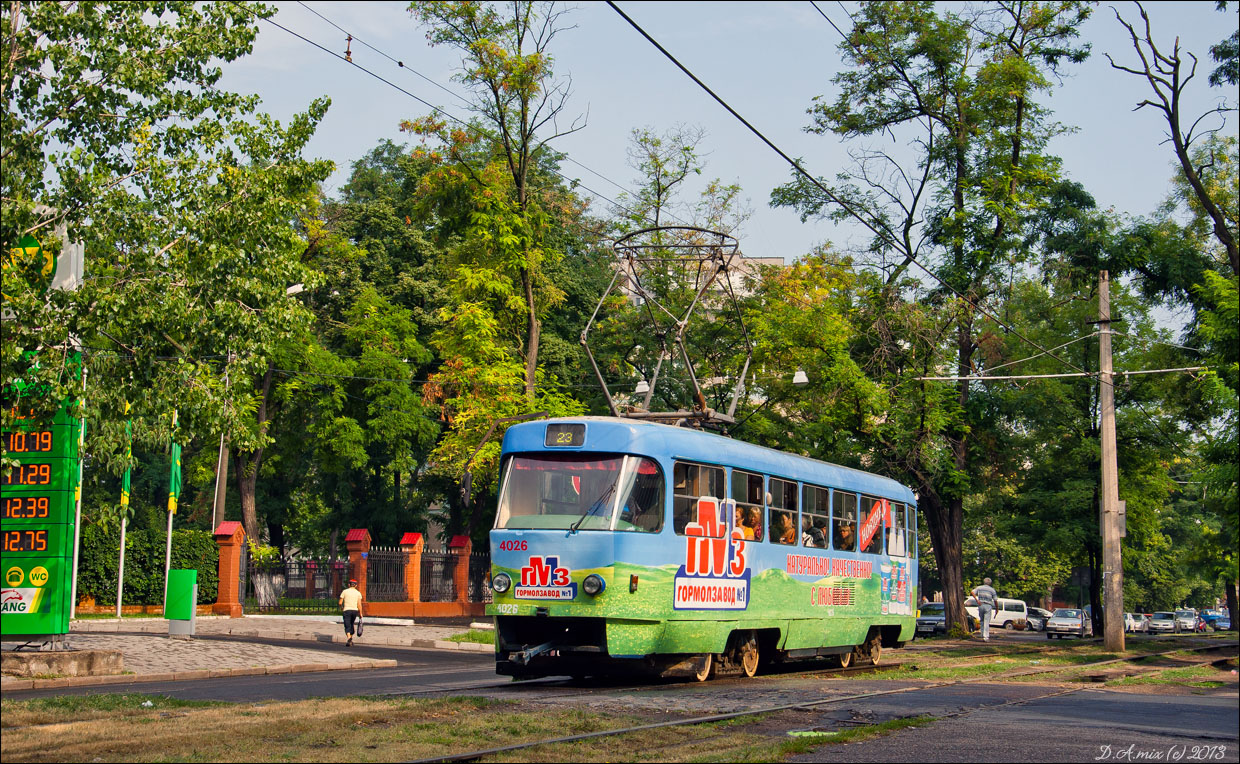 Одесса, Tatra T3R.P № 4026