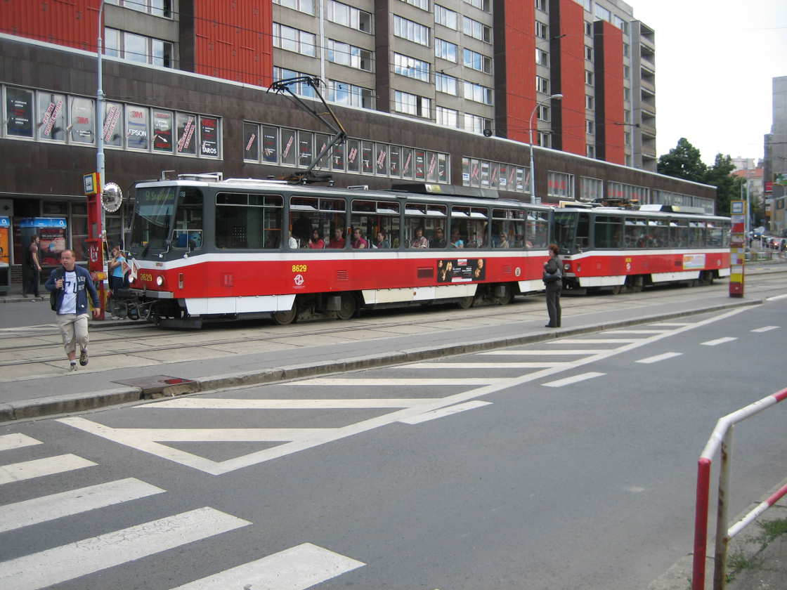 Praha, Tatra T6A5 # 8629