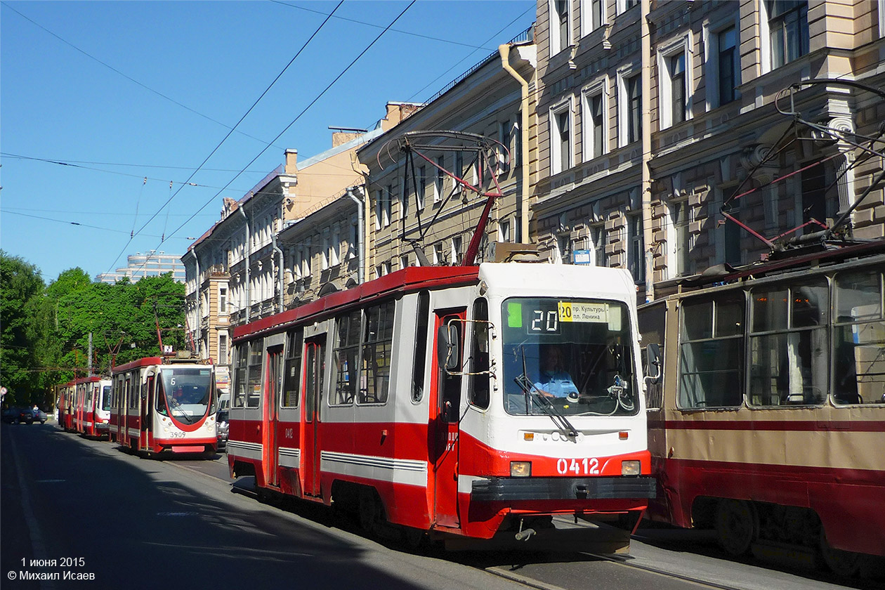 Санкт-Петербург, 71-134К (ЛМ-99К) № 0412