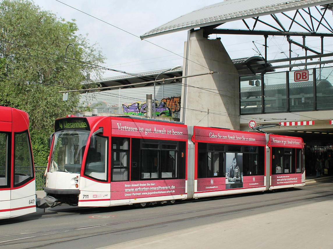 Эрфурт, Siemens Combino Advanced № 711