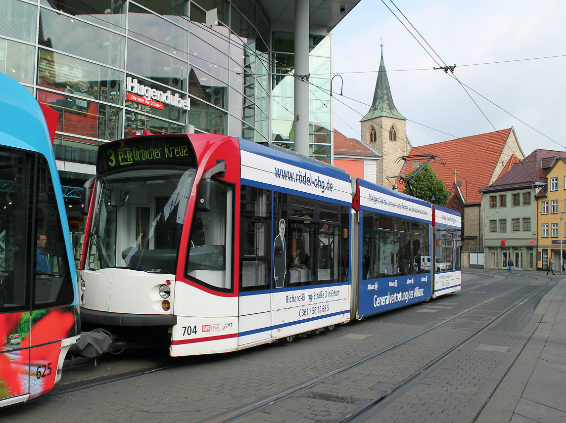 Erfurt, Siemens Combino Advanced Nr 704