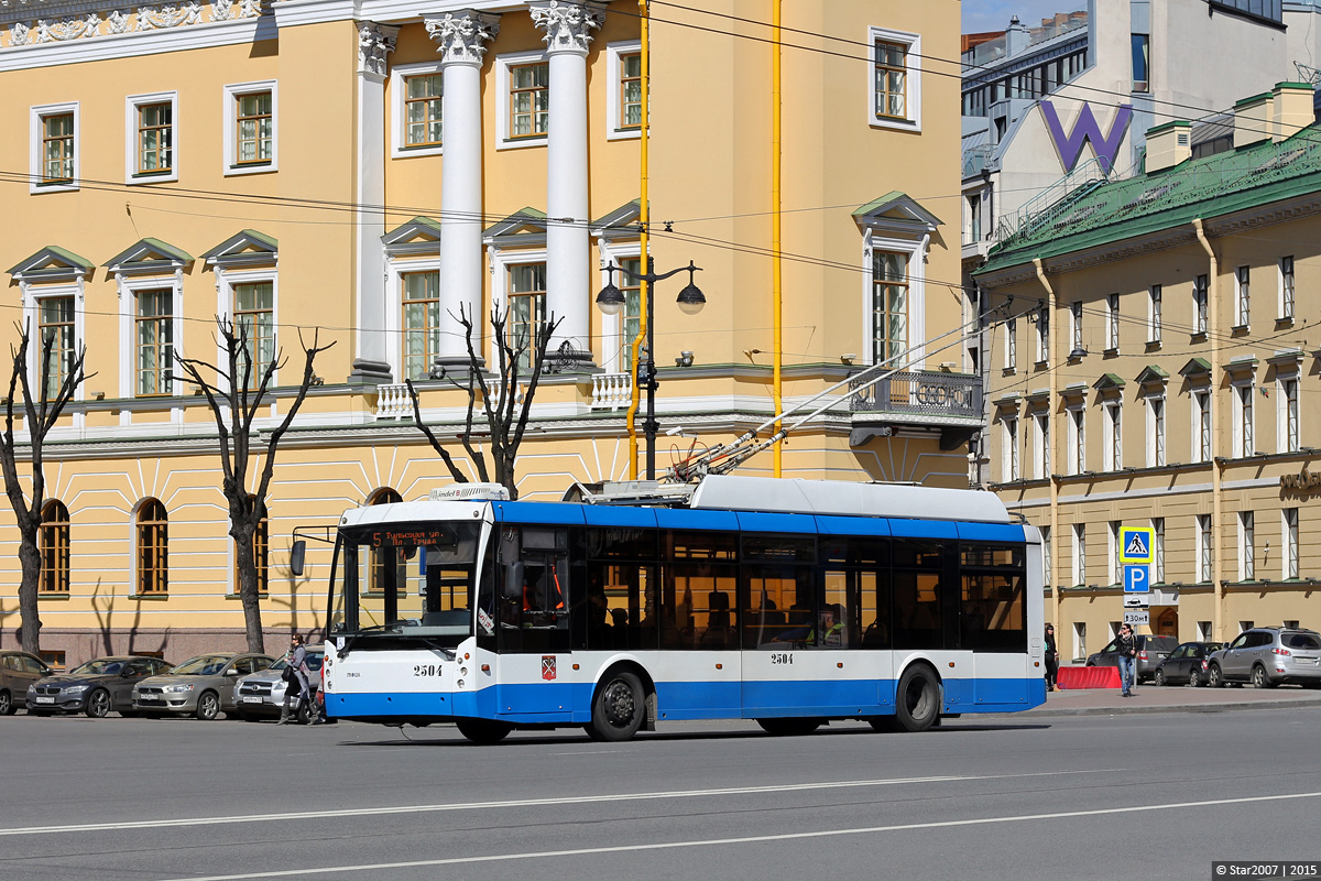 Saint-Petersburg, Trolza-5265.00 “Megapolis” № 2504 Saint-Petersburg, Trolza-5265.00 “Megapolis” № 2504