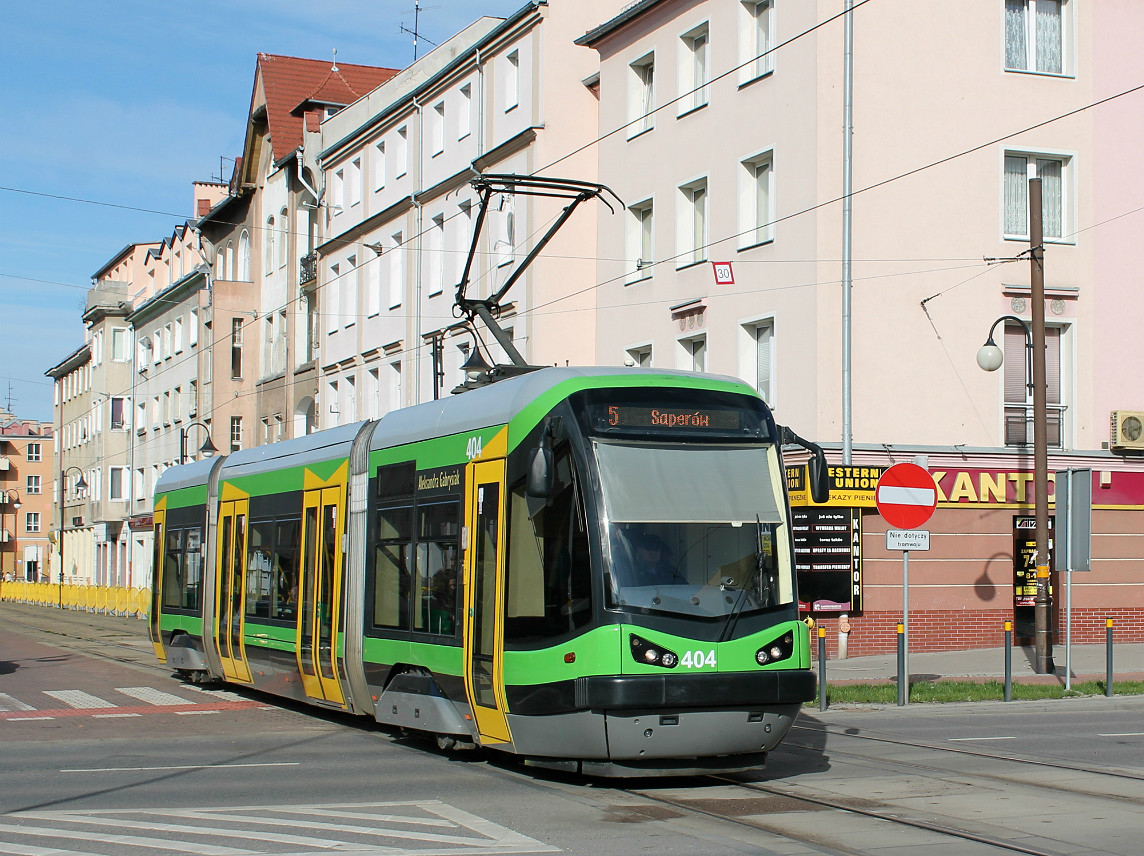 Эльблонг, PESA Tramicus 121N № 404