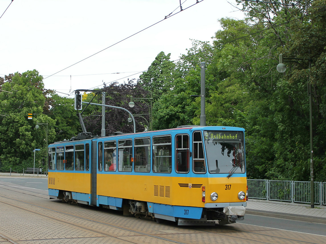 Гота, Tatra KT4DC-Z № 317