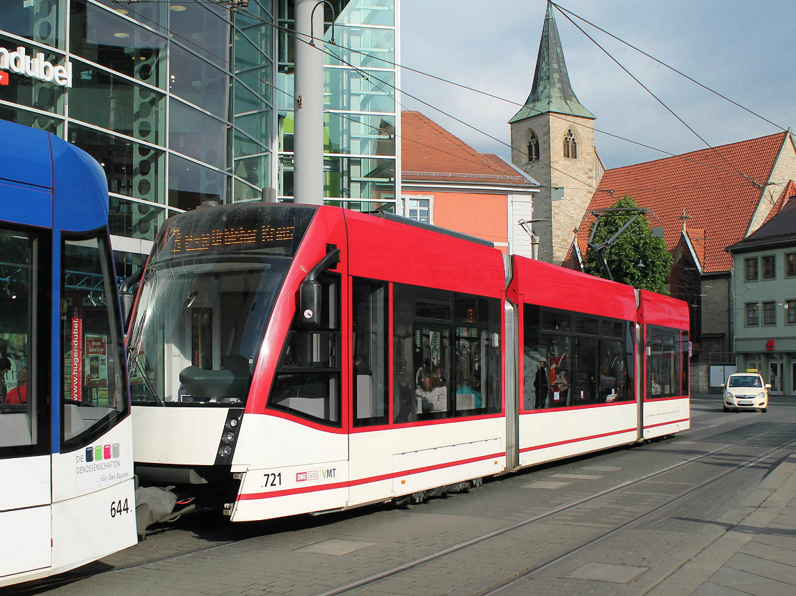 Erfurt, Siemens Combino Classic Nr 721