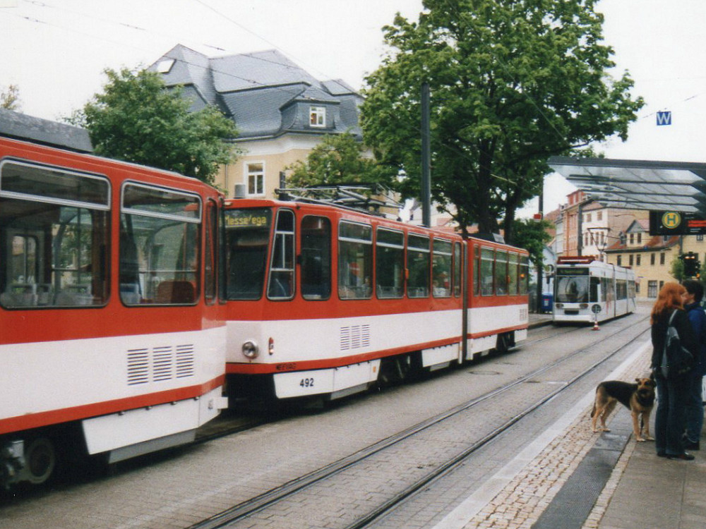 Erfurt, Tatra KT4D # 492