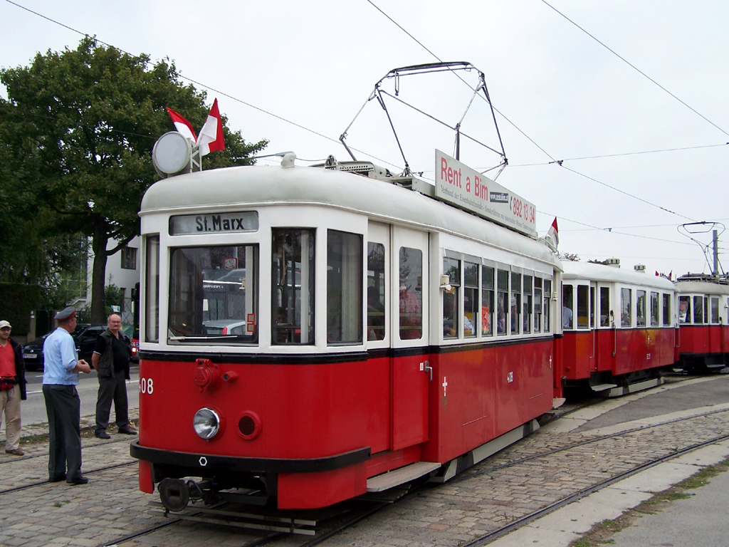 Vienna, Lohner Type T1 č. 408; Vienna — Tramwaytag 2009