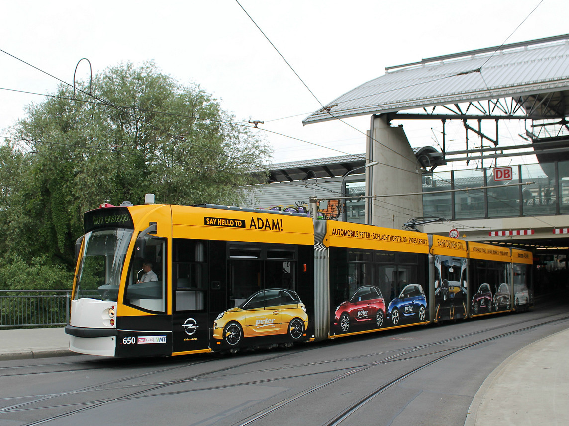 Erfurt, Siemens Combino Advanced nr. 650