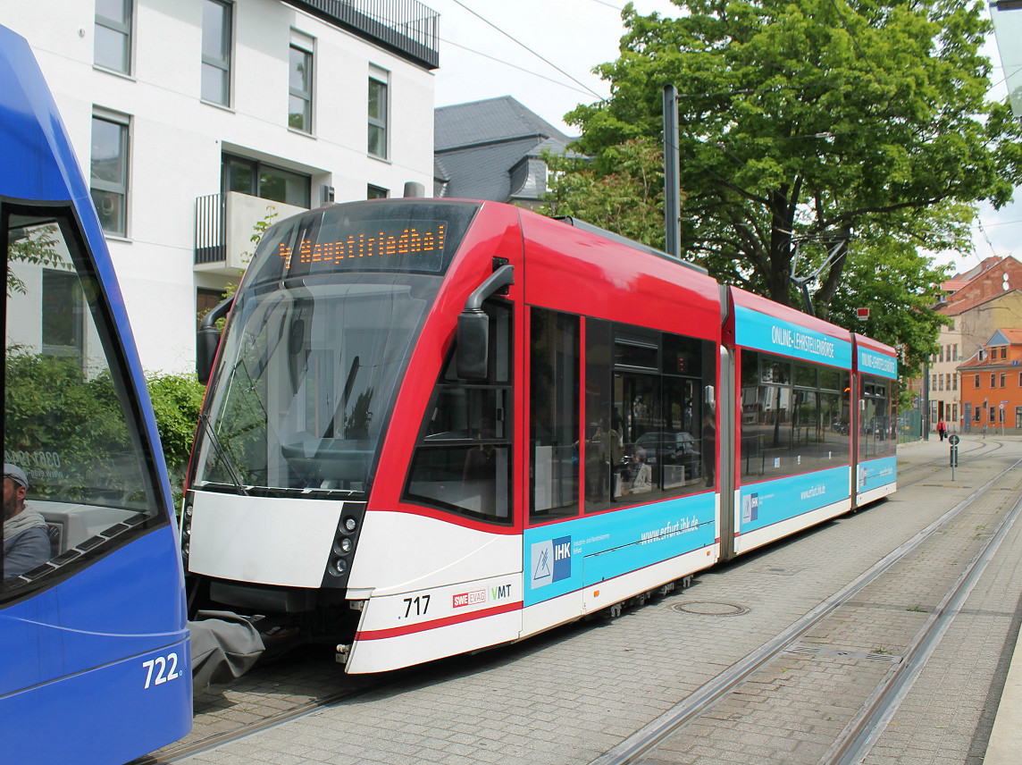 Erfurt, Siemens Combino Classic № 717