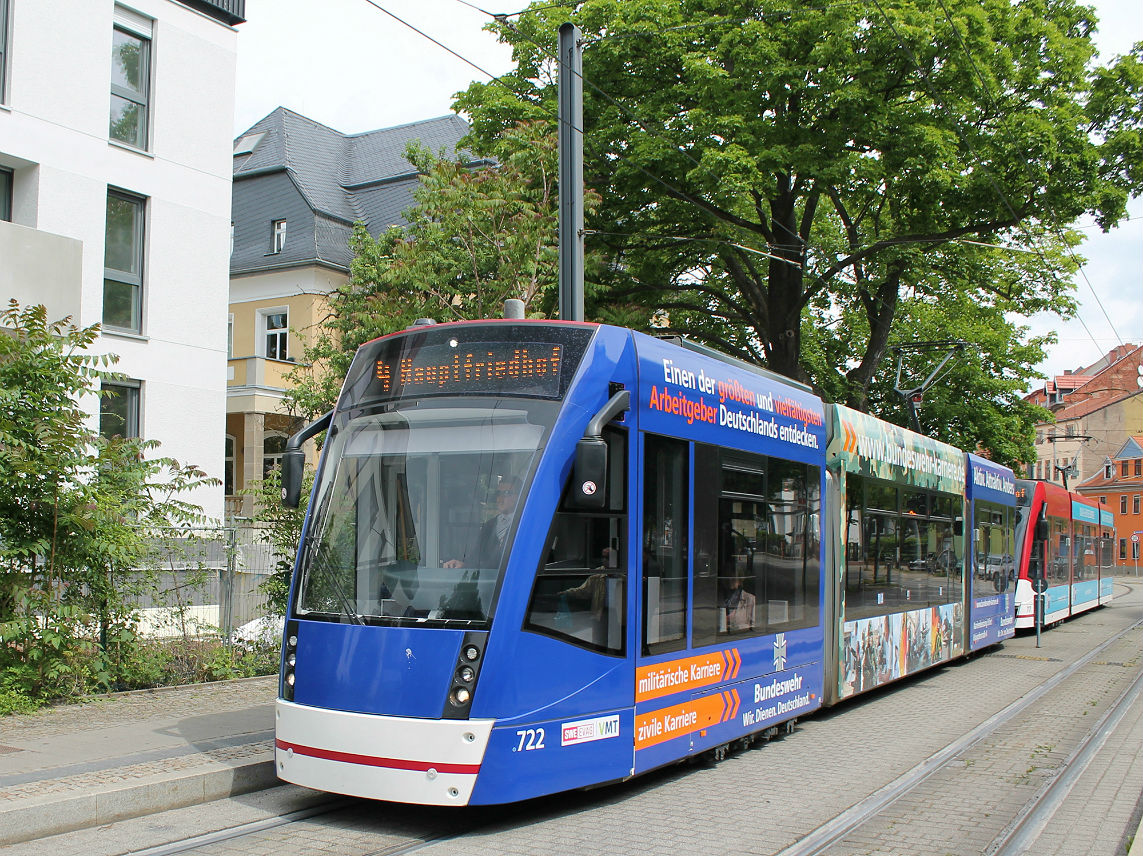 Erfurt, Siemens Combino Classic Br. 722