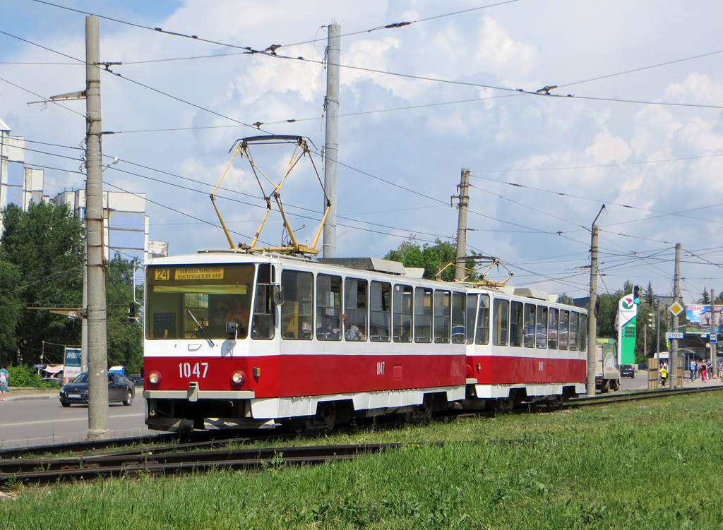 Самара, Tatra T6B5SU № 1047; Самара — Конечные станции и кольца (трамвай)