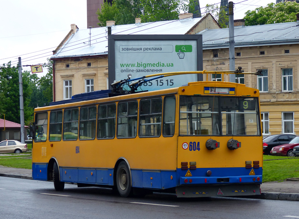 Львов, Škoda 14Tr11/6 № 604