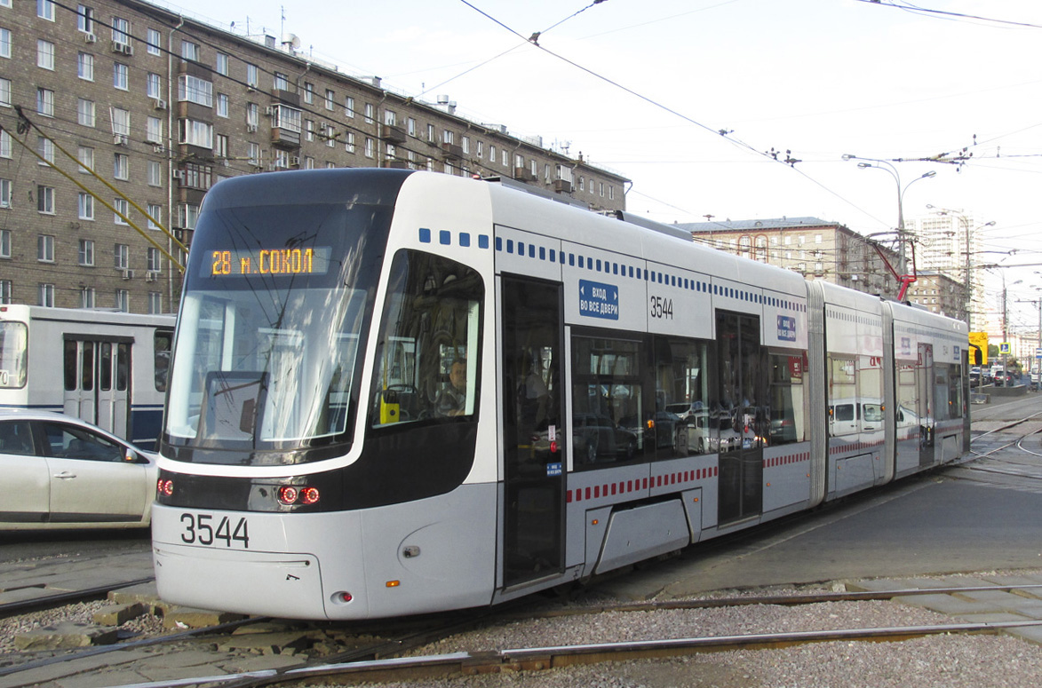 Москва, 71-414 (Pesa Fokstrot) № 3544