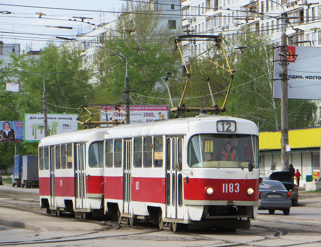 Самара, Tatra T3SU № 1183