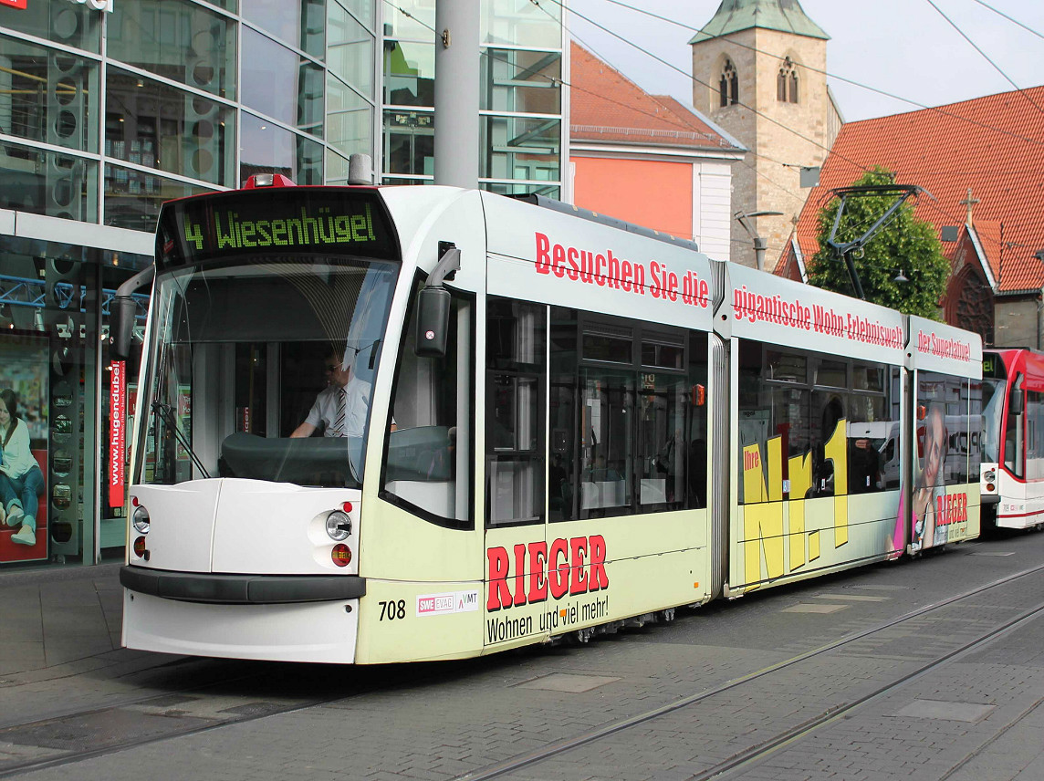 Эрфурт, Siemens Combino Advanced № 708
