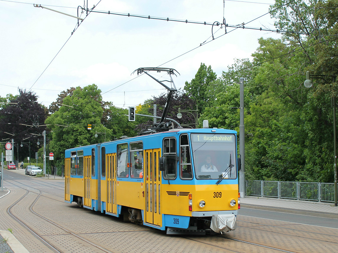 Гота, Tatra KT4DC № 309