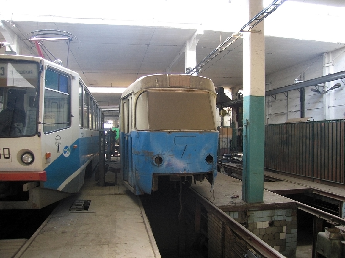 Москва, Tatra T3SU (двухдверная) № б/н; Москва — Списанный подвижной состав ГЭТ Москвы