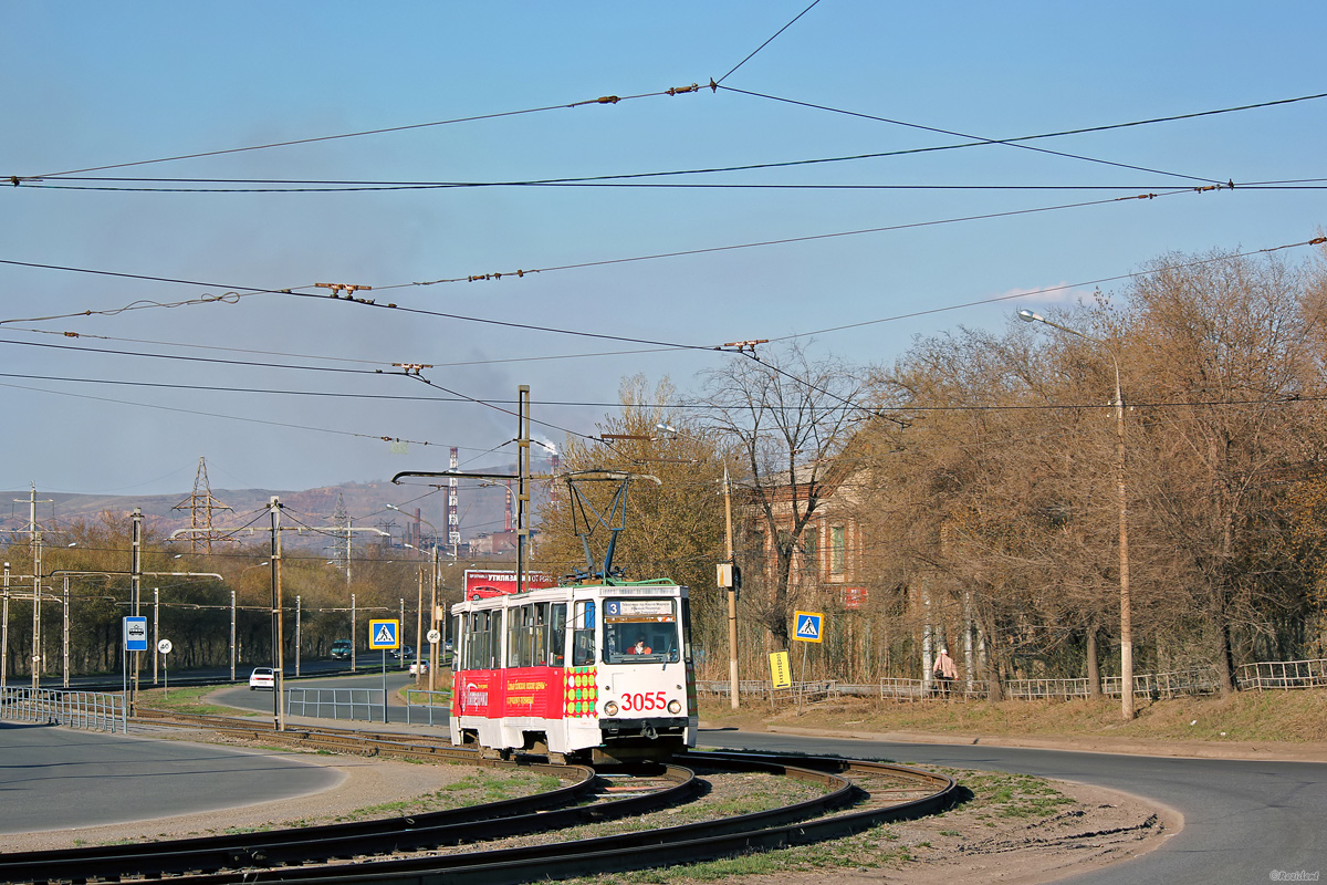 Магнитогорск, 71-605 (КТМ-5М3) № 3055