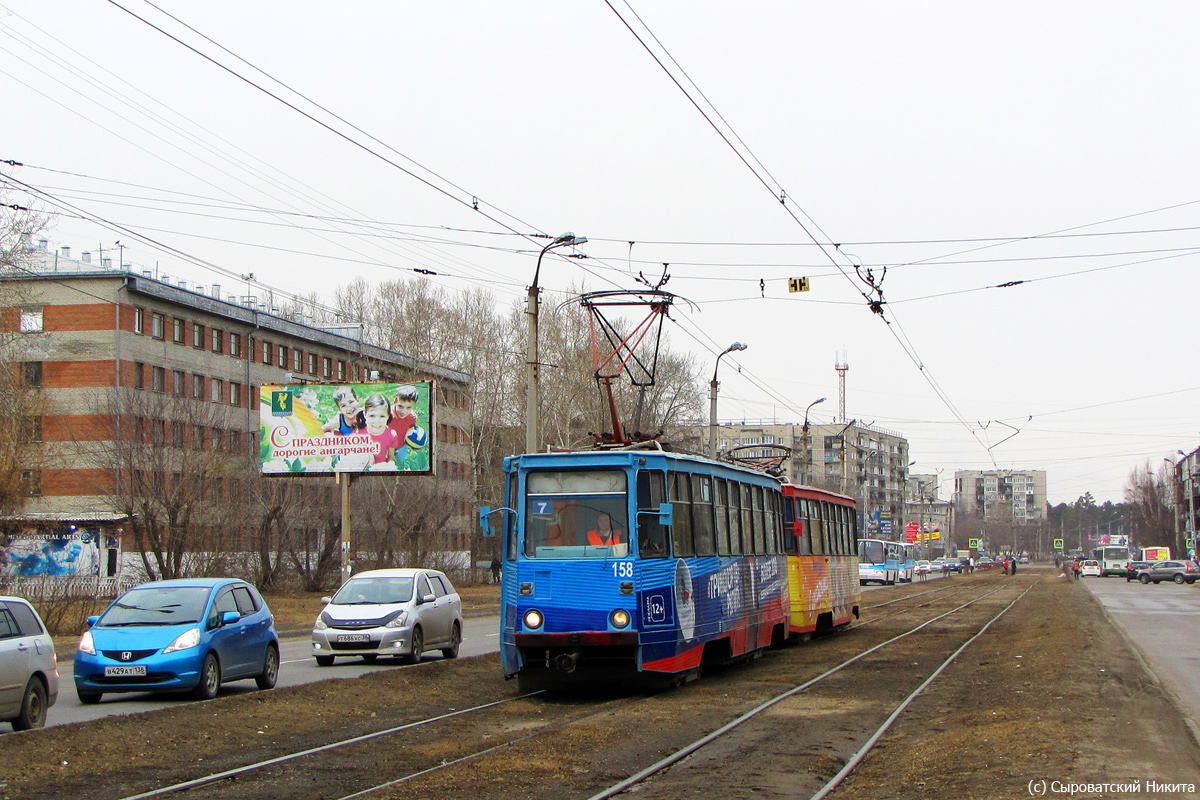 Ангарск, 71-605 (КТМ-5М3) № 158