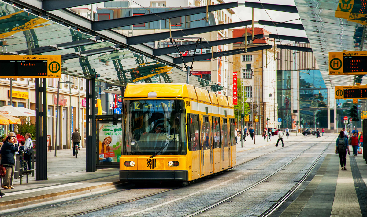 Дрезден, SachsenTram NGT 6 DD ZR № 2593