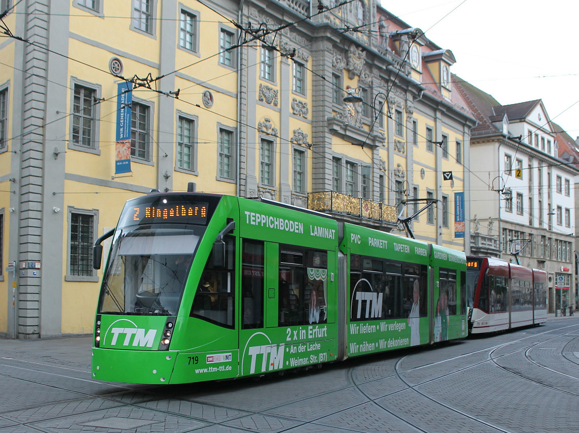 Erfurt, Siemens Combino Classic Br. 719