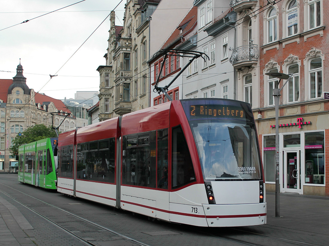Erfurt, Siemens Combino Classic Br. 713
