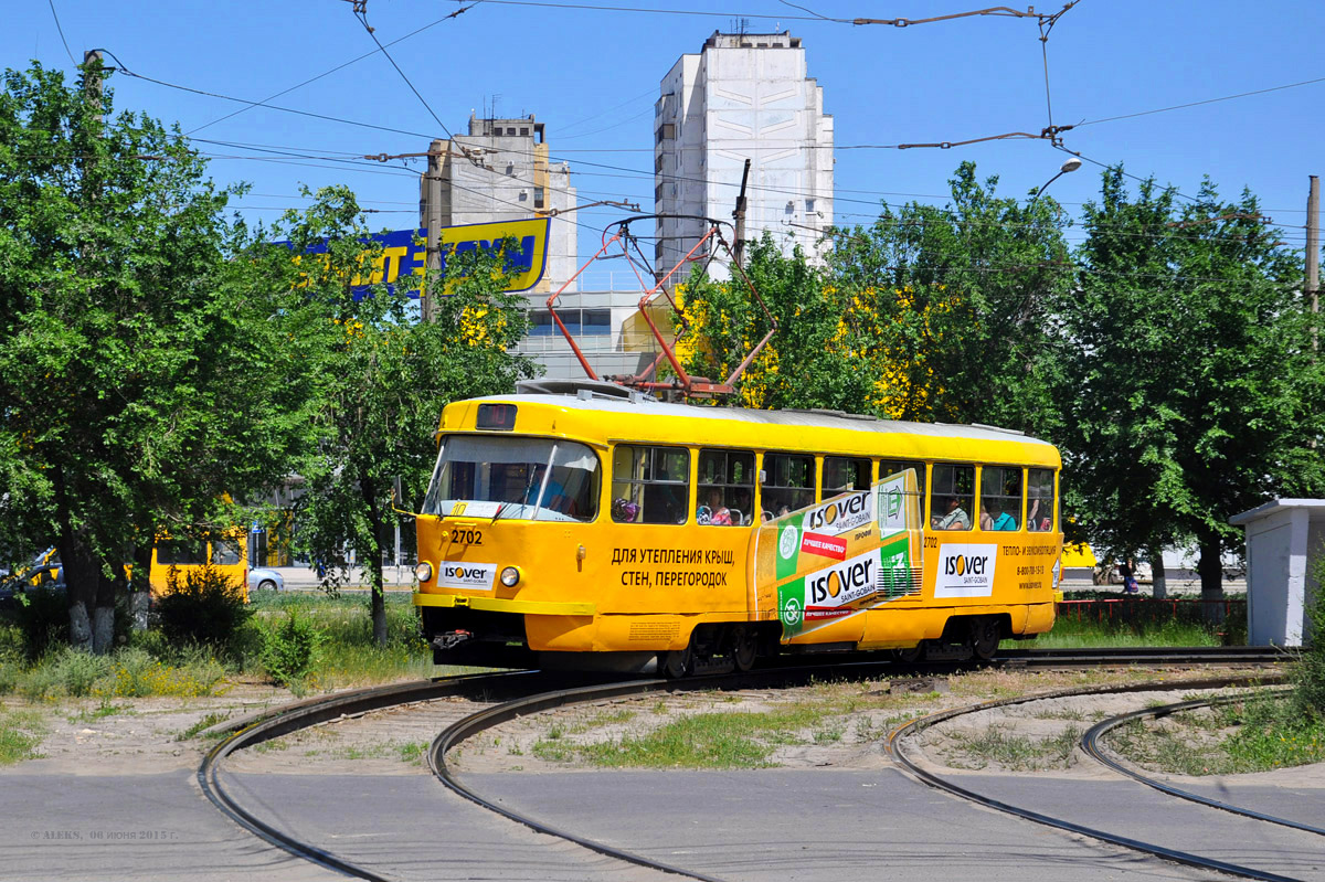 Волгоград, Tatra T3SU № 2702