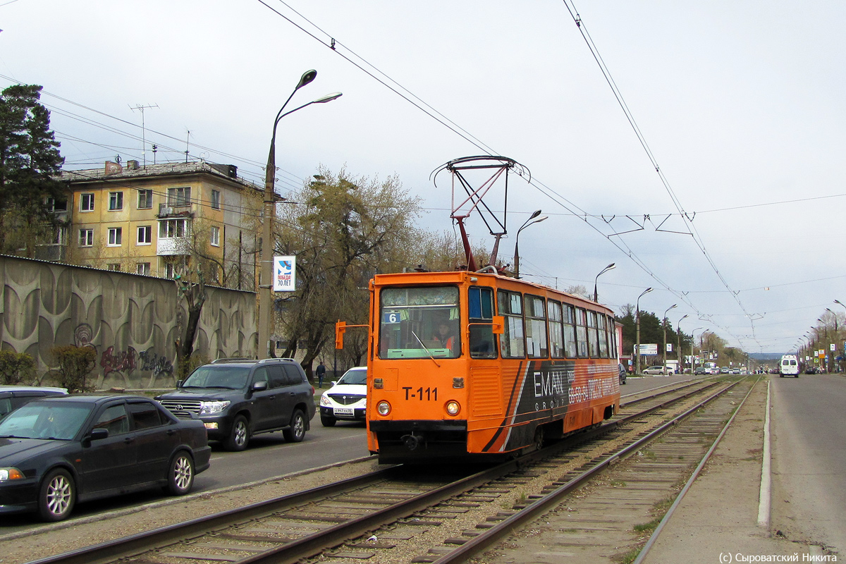 Ангарськ, 71-605 (КТМ-5М3) № 111 Ангарськ, 71-605 (КТМ-5М3) № 111