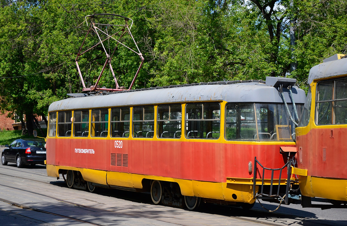 Москва, Tatra T3SU № 0520